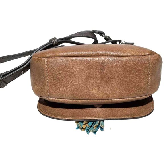 Justin Women's Small Crossbody Leather Purse - Picture 6 of 12